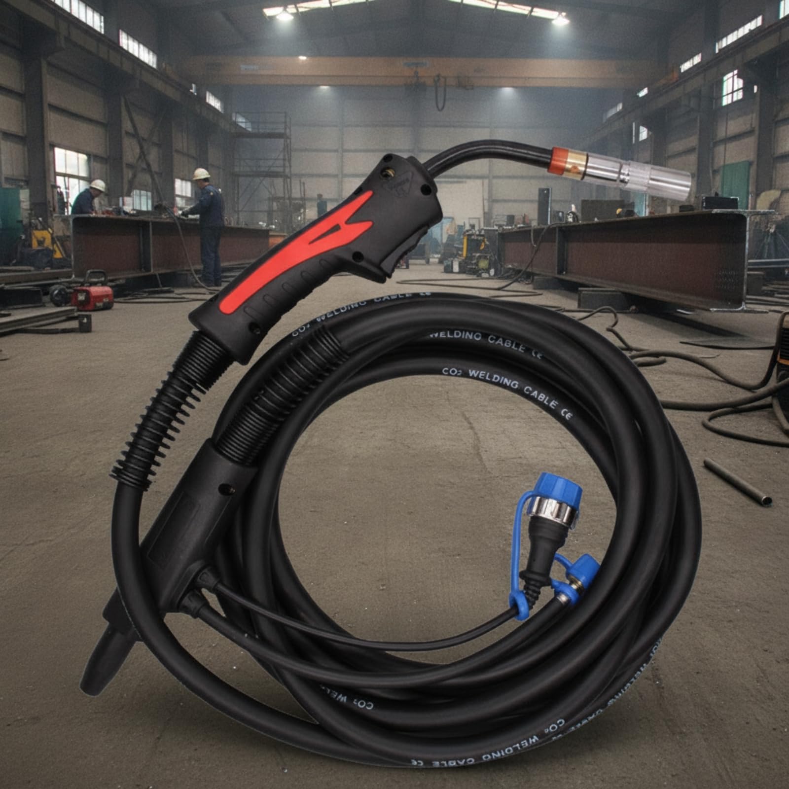Qianly Chalumeau Sdage CO2 Sûre tillage | Industriel, chalumeau Sdage Protection Anti-flexion, Ergonomique, Métalliers, 500A 8M