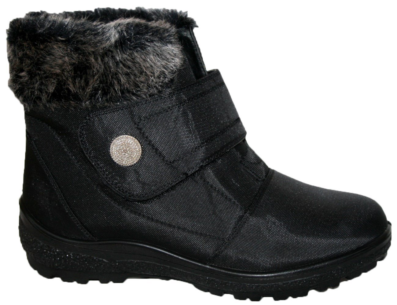 cushion walk black boots