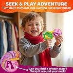 QUOKKA Scavenger Hunt Game for Toddlers 3-5 – 50 Toddler Activities Indoor Cards Game Set - Fun Educational Play for Preschool Boys and Girls and Early Development