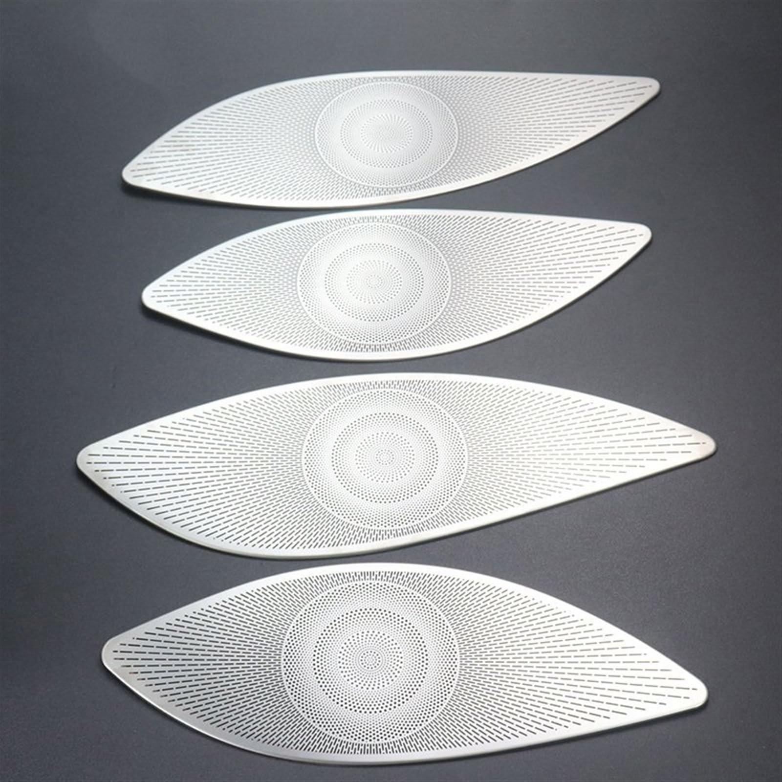 car decoration Compatible With For For E Class W213 2016-2020 2021 2022 Car Door Anti Kick Speaker Cover Trim Audio Loudspeaker Stickers Accessories