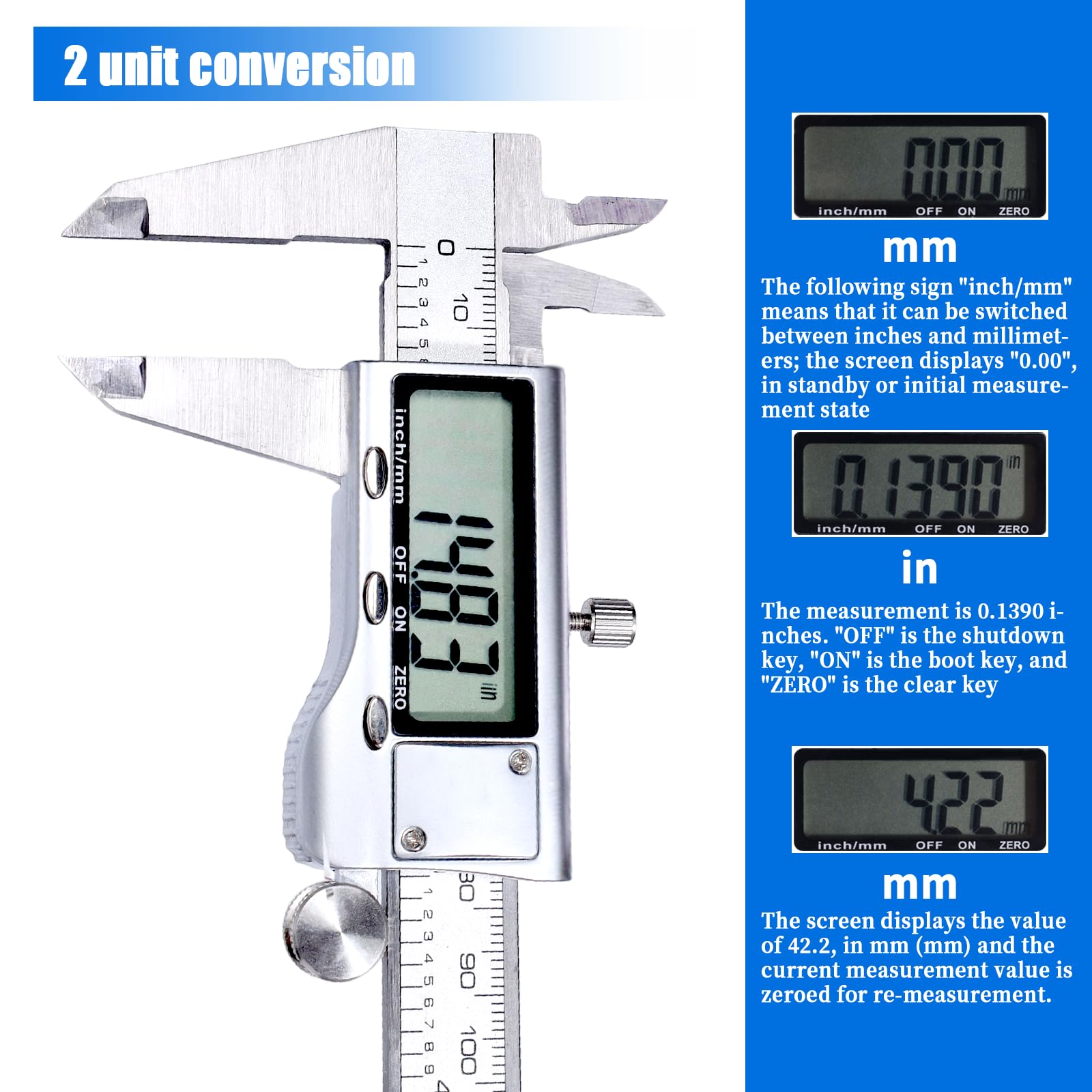 Digital Caliper Tool - Precision Measurement -2