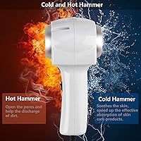 Vista 4 de Máquina de microderm facial profesional 5 en 1, dispositivo de belleza para el cuidado de la piel mcwdoit con kit, 68 cmHg de potencia de succión