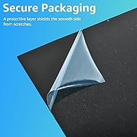 Vista 5 de Art3d Hojas de plástico ABS de 116 pulgadas de grosor, 12 x 24 pulgadas, paquete de 2 Hoja de ABS rígida termoformada de dos caras