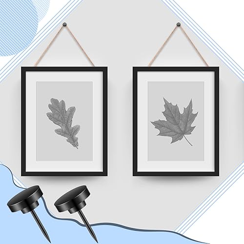 Miniatura 5 de 30 alfileres de empuje, tachuelas de metal para colgar fotos de fotos, alfileres de pared para tablero, pósteres de boletines, mapas, tachuelas de