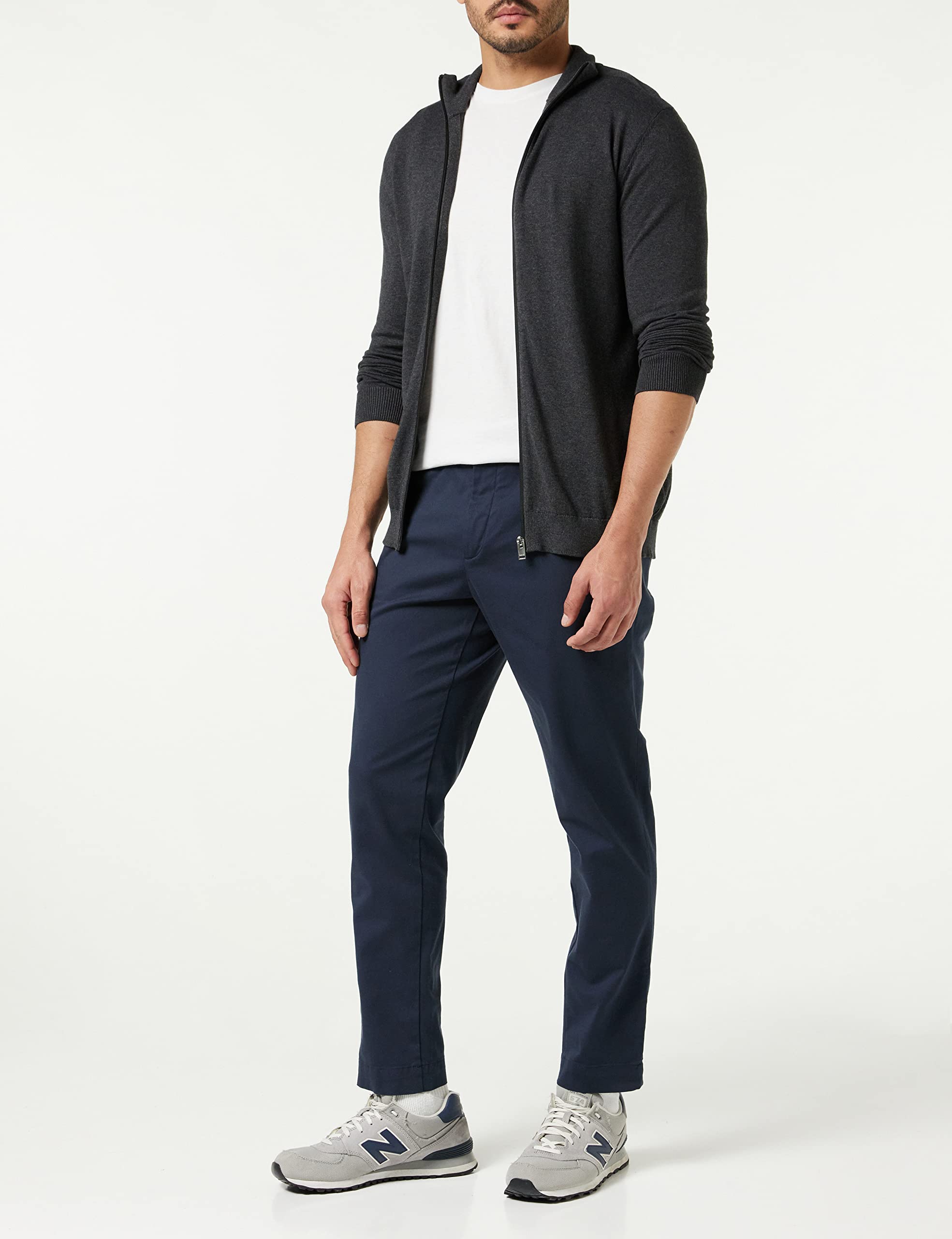 Selected Homme Cardigan Fermeture éclair