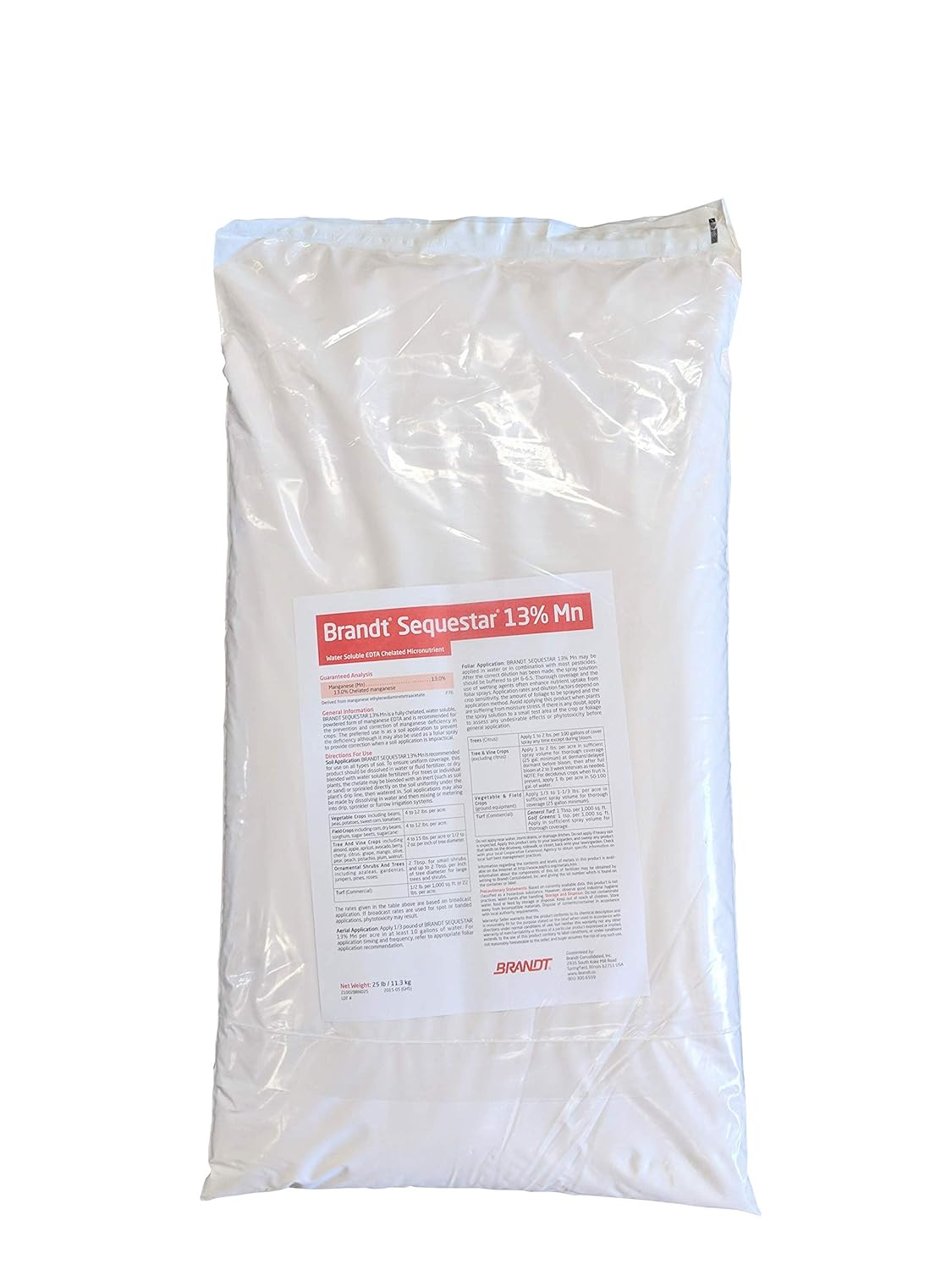 Greenway Biotech, Inc. Chelated Manganese EDTA for Hydroponics and Aeroponics Agriculture- 100% Water Soluble Natural Plant Fertilizer Ideal for Indoor and Outdoor- 1 Pound