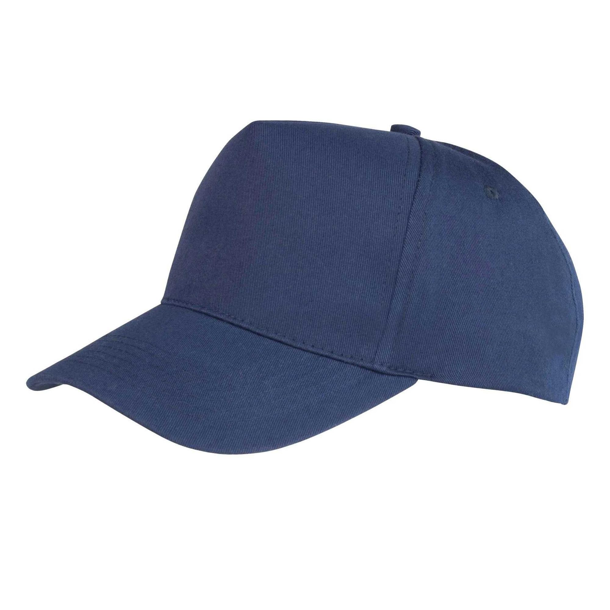 Result Genuine Recycled Childrens/Kids Core Recycled Baseball Cap (One Size) (Navy)