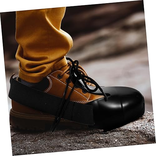 Miniatura 9 de Housoutil 1 par de cubiertas de punta de acero para zapatos de punta de acero cubiertas de zapatos reutilizables cubiertas de zapatos cubiertas de