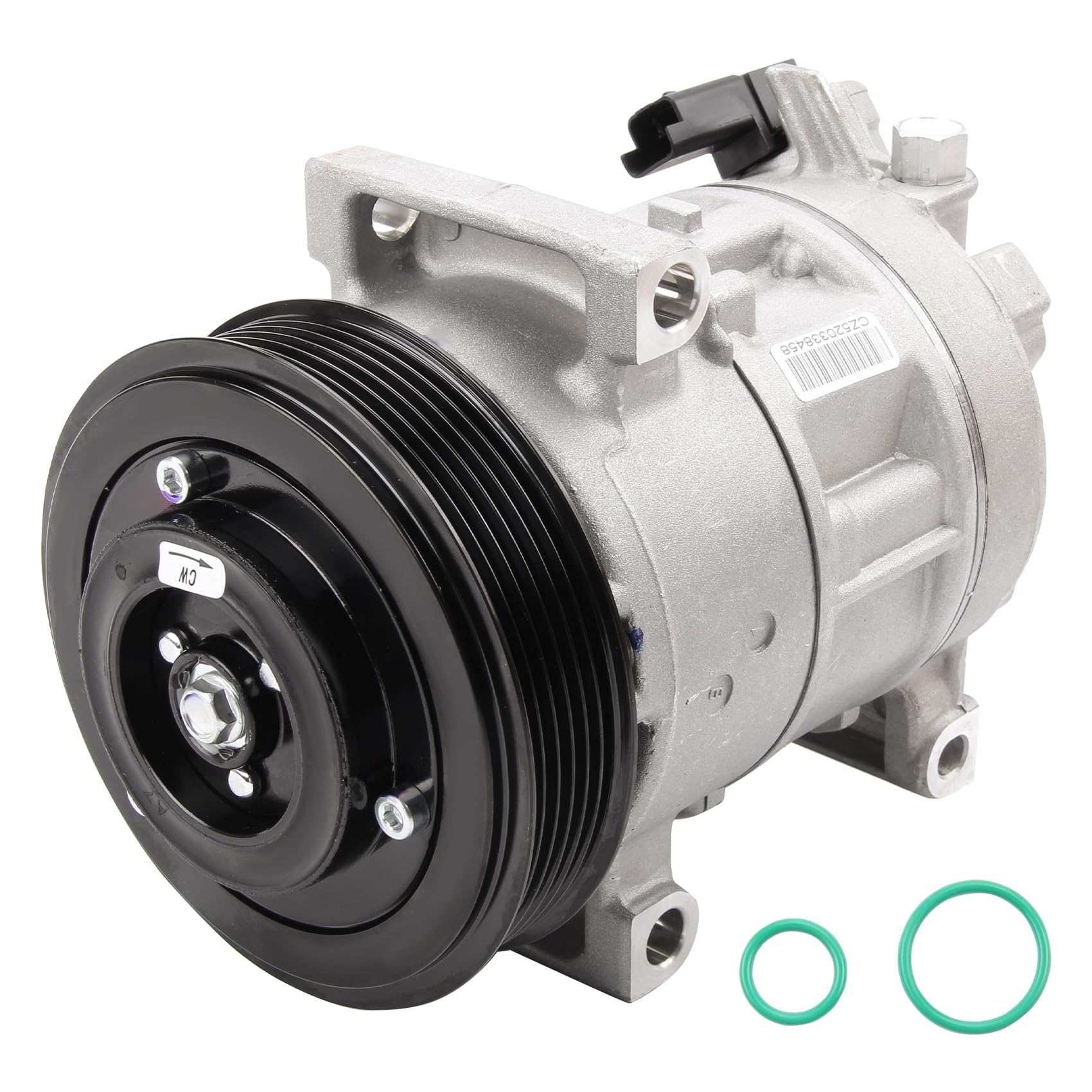 DOCAS Compresor de aire acondicionado 6453WF 9659875480 compatible para Citroën Berlingo B9 C4 I II DS4 DS5 Peugeot 308 3008 5008 RCZ Partner