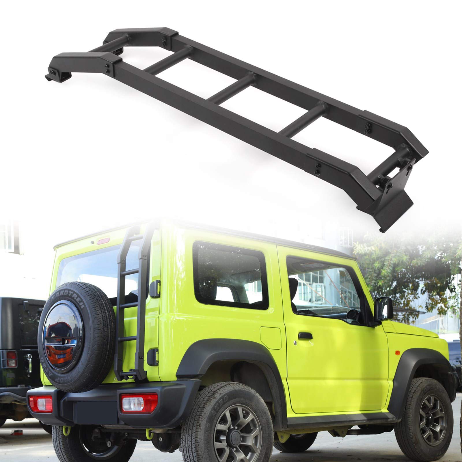 Nouvelle échelle de Porte arrière de Voiture en Aluminium Escalade pour Suzuki Jimny 2019-2021