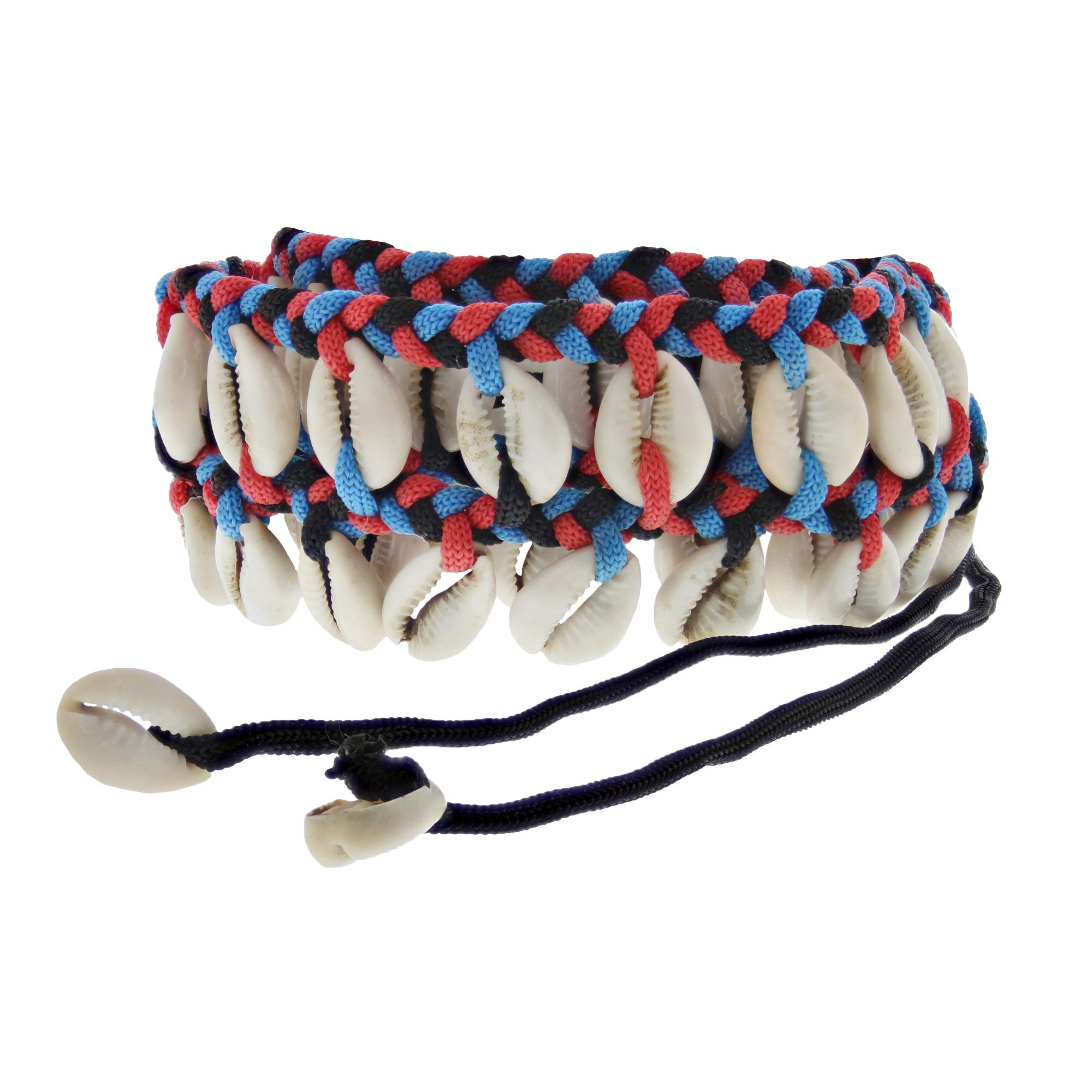 Zac's Alter Ego Alternative Retro Tie Up Sea Shell & Rope Belt
