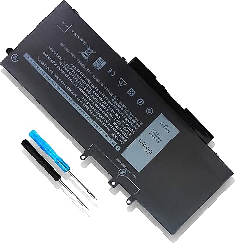 68Wh GJKNX Batería para Dell Latitude 5280 5480 5490 5290 5580 5288 5488 5491 5495 5590 5591 E5480 E5580 E5590 E5490 Precision 1 5 352 0 3530 GD1JP