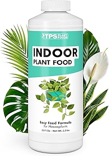 Indoor Plant Food – Liquid Fertilizer for Houseplants, New Growth, Gre...