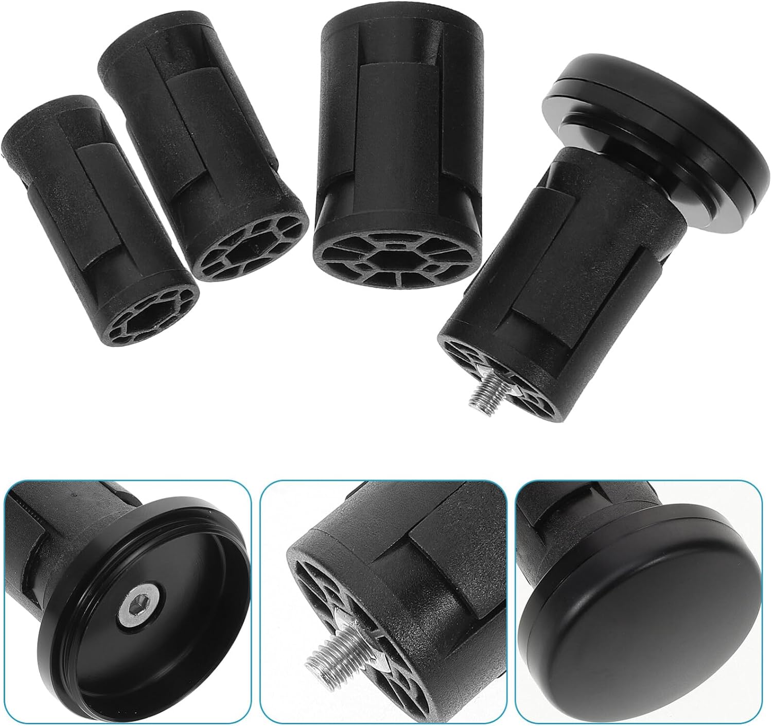 VANZACK 1set Bike Front Fork Bracket Protector for Mountain and Easy to Install Front Fork Mount for Enhanced Against Collisions and Scratches