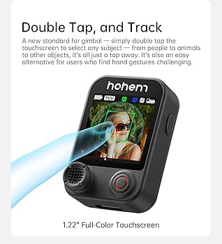 Amazon.co.jp: Hohem V3 Ultra AI 自動追跡 3 軸スマホスタビライザー