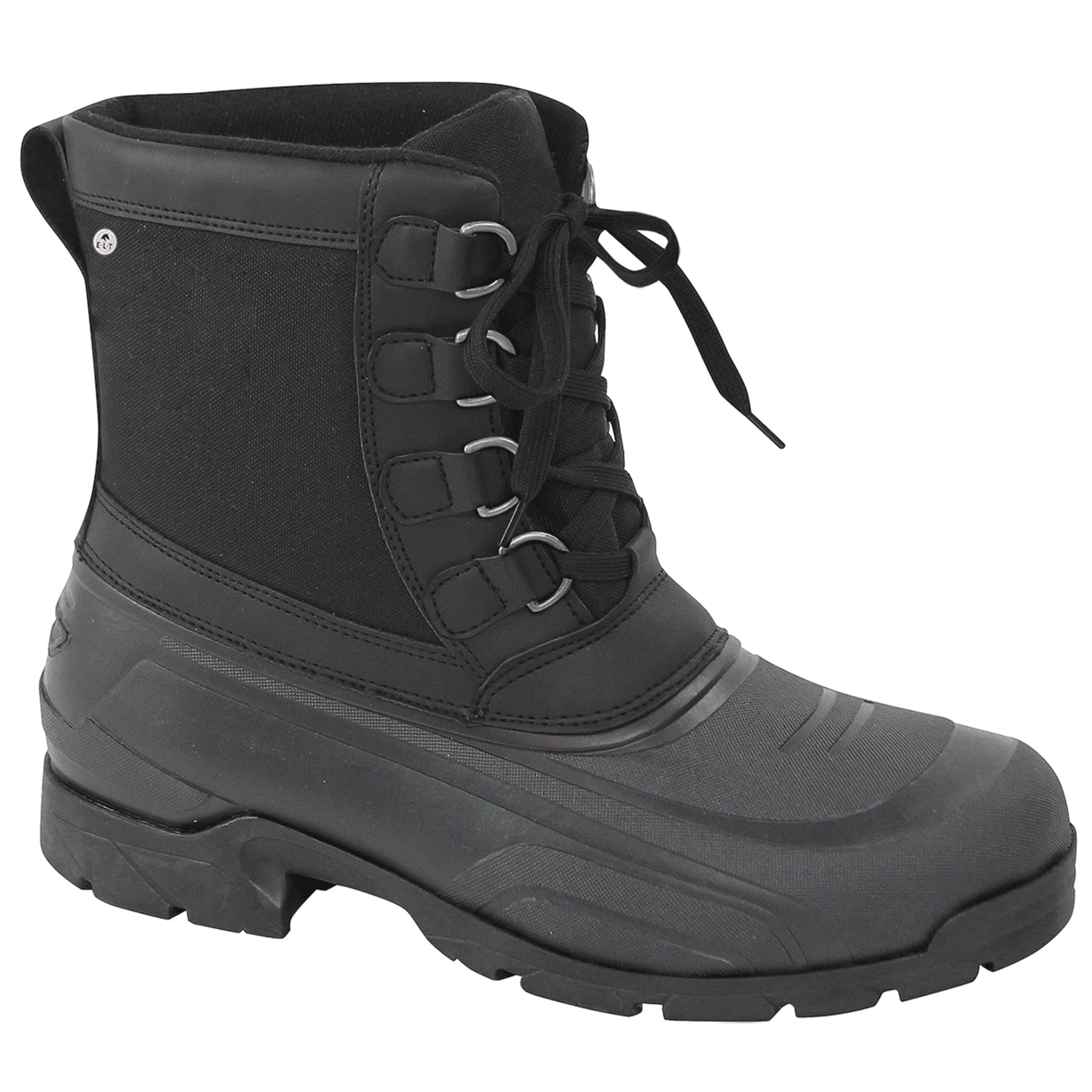 E.L.T Schuhe Unisex Stallschuh Montreal Thermoschuh Schwarz 42