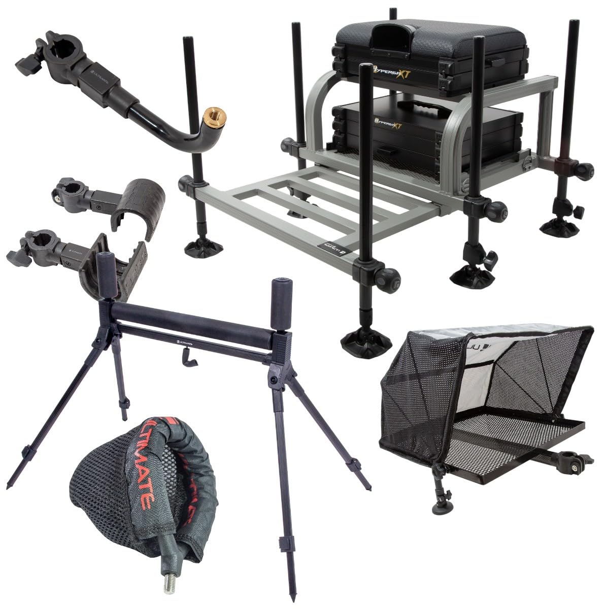 Ultimate Hyperga XT Seatbox Set Deluxe - Station De Pêche