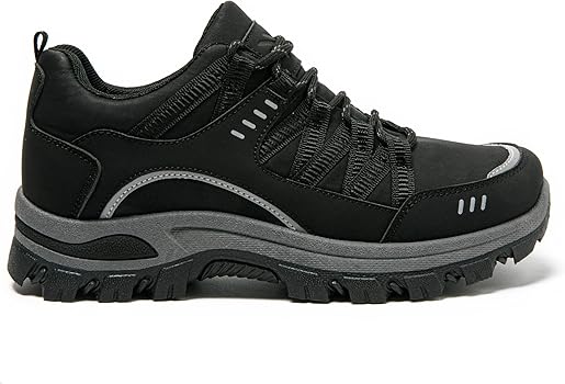 Zapatillas de Montaña Mujer Antideslizantes Sneakers Trekking Ligeras y Cómodas Suela Multi‑Tracción Resistentes y Transpirables para Senderismo Camping y Uso Diario2