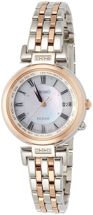 美品　SEIKO SWCW106 ソーラー時計　ソーラー電波　箱有り 美品 SEIKO SWCW106 ソーラー時計 ソーラー電波 箱有り - メルカリ