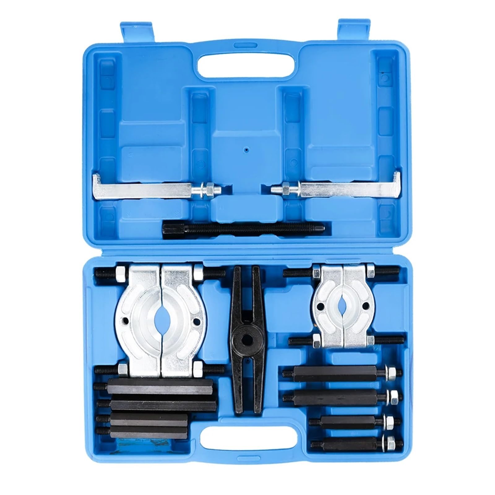 Extractor de Volante Motor Juego de Extractor de cojinetes de 14 Uds con mandíbulas de 2 y 3 Pulgadas, Kit de extracción de cojinetes de Eje de Rueda de piñón, Herramienta Magneto
