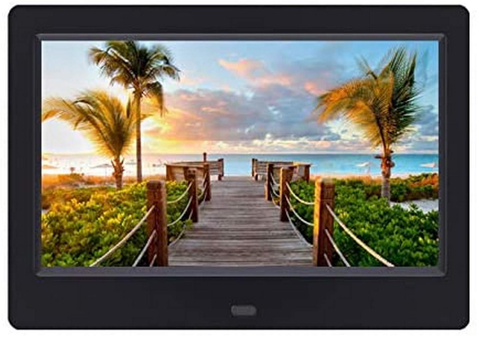 Máquina publicitaria de 7 pulgadas y pantalla digital de sobremesa con resolución 800 x 480 color mar