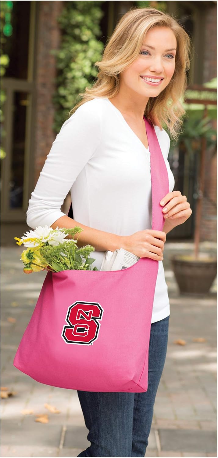 NC State Tote Bag Sling Style Shoulder Bags for Women Medium Size Cross Body Tote