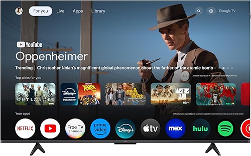 Miniatura 22 de TCL Serie T7 de 55 pulgadas (modelo 55T7, modelo 2025) 4K QLED con Dolby Vision HDR y Dolby Atmos Smart TV con Google TV, frecuencia de