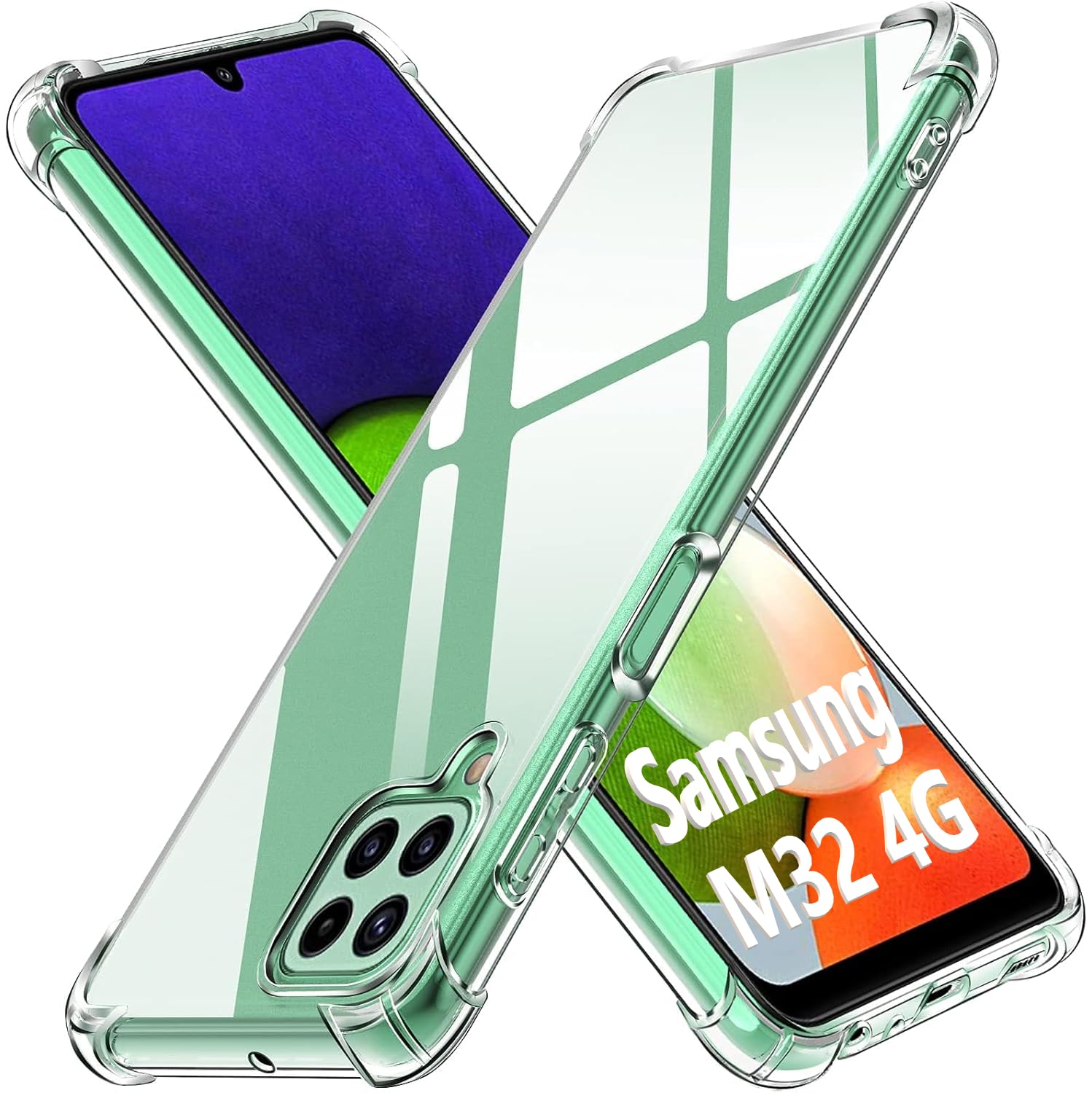 Lustree Back Cover Transparent Case Compatible with Samsung Galaxy A34 5G | Clear + TPU Case with 4 Corner Air Cushion Protection & Camera Protection | Slim& Stylus Cover — Amazon image 18