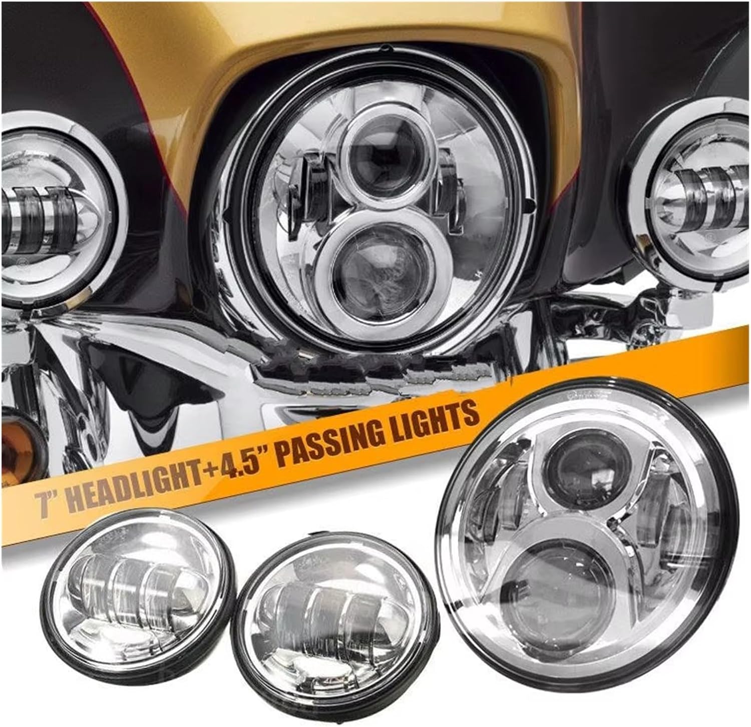 バイク ヘッドライト カウル アセンブリ に適合するソフテイル用 に適合するロード用 に適合するキング用 に適合するエレクトラ用 に