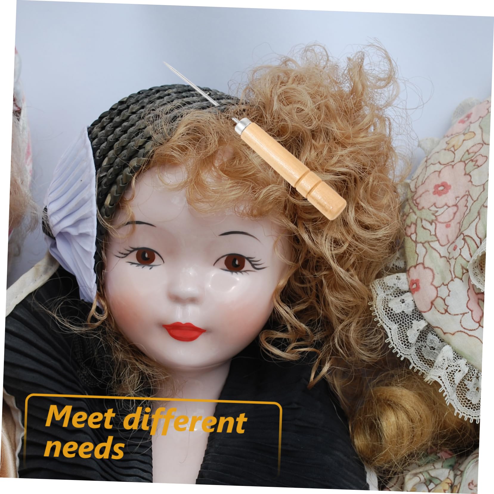 Amazon.co.jp: HAPINARY ドールヘアツール ドールの髪の毛の植毛ツール