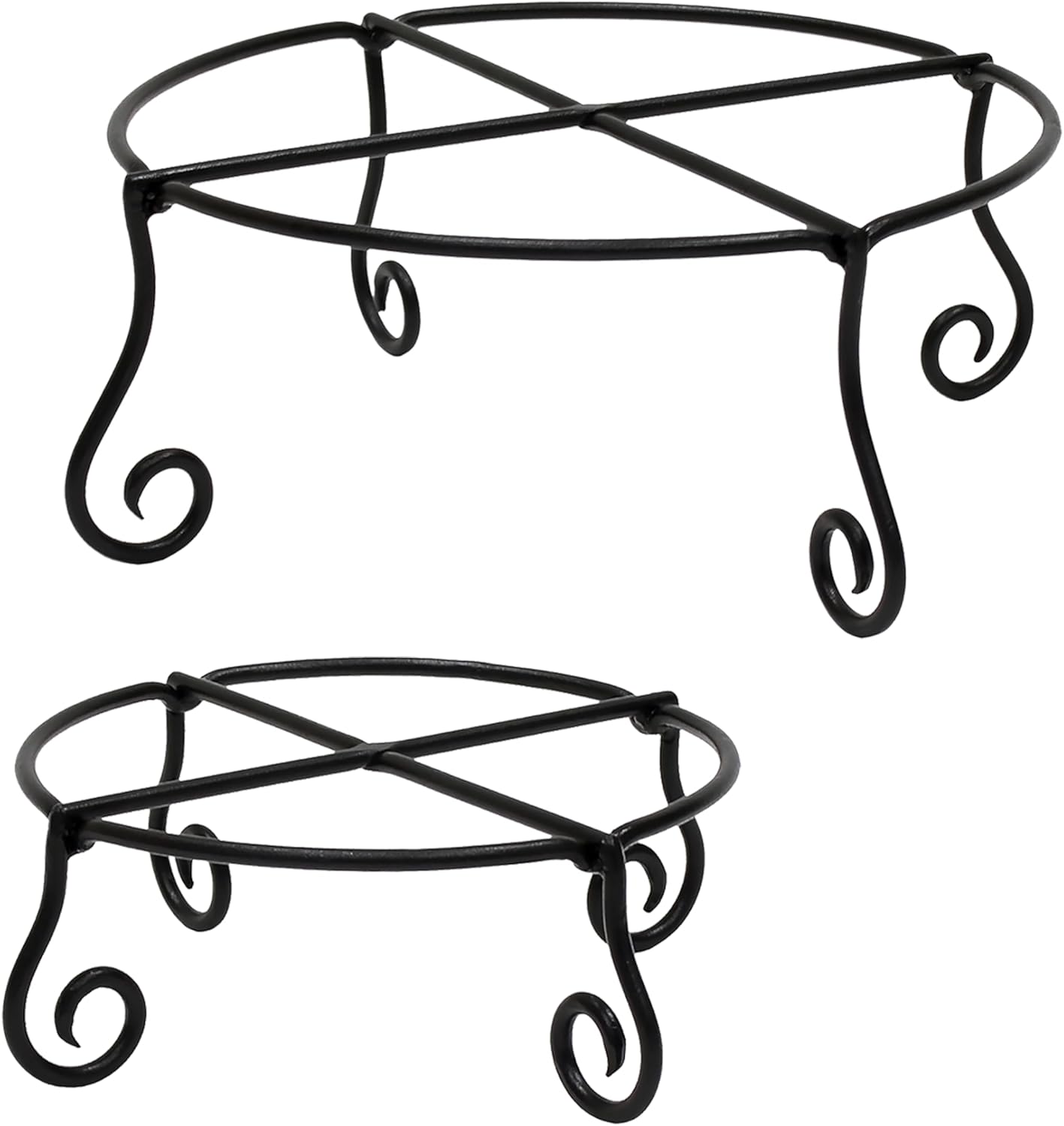 Piazza Plant Stands, Set of Two