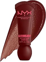 NYX Professional Makeup, Smushy Matte Lip Balm with Soft Applicator, Matte Lip Balm with Diffuse Finish, Sugar Ceramides and Mochi Rice Powder, Vegan Formula, Smudge Fudge