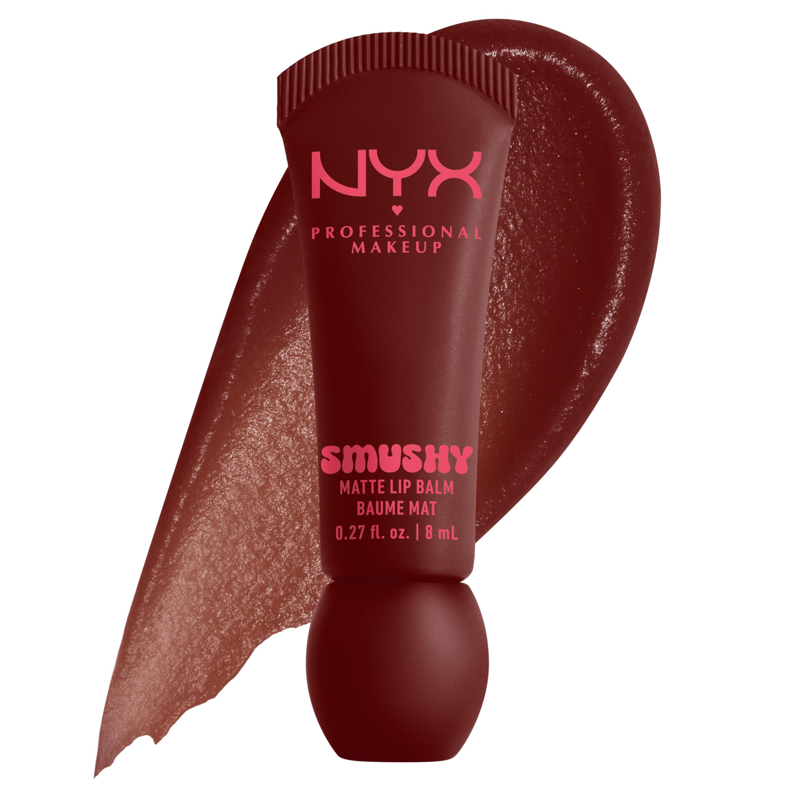 Nyx Professional Makeup Smushy, Matte Lip Balm, Soft Diffused Colour, Matte Finish