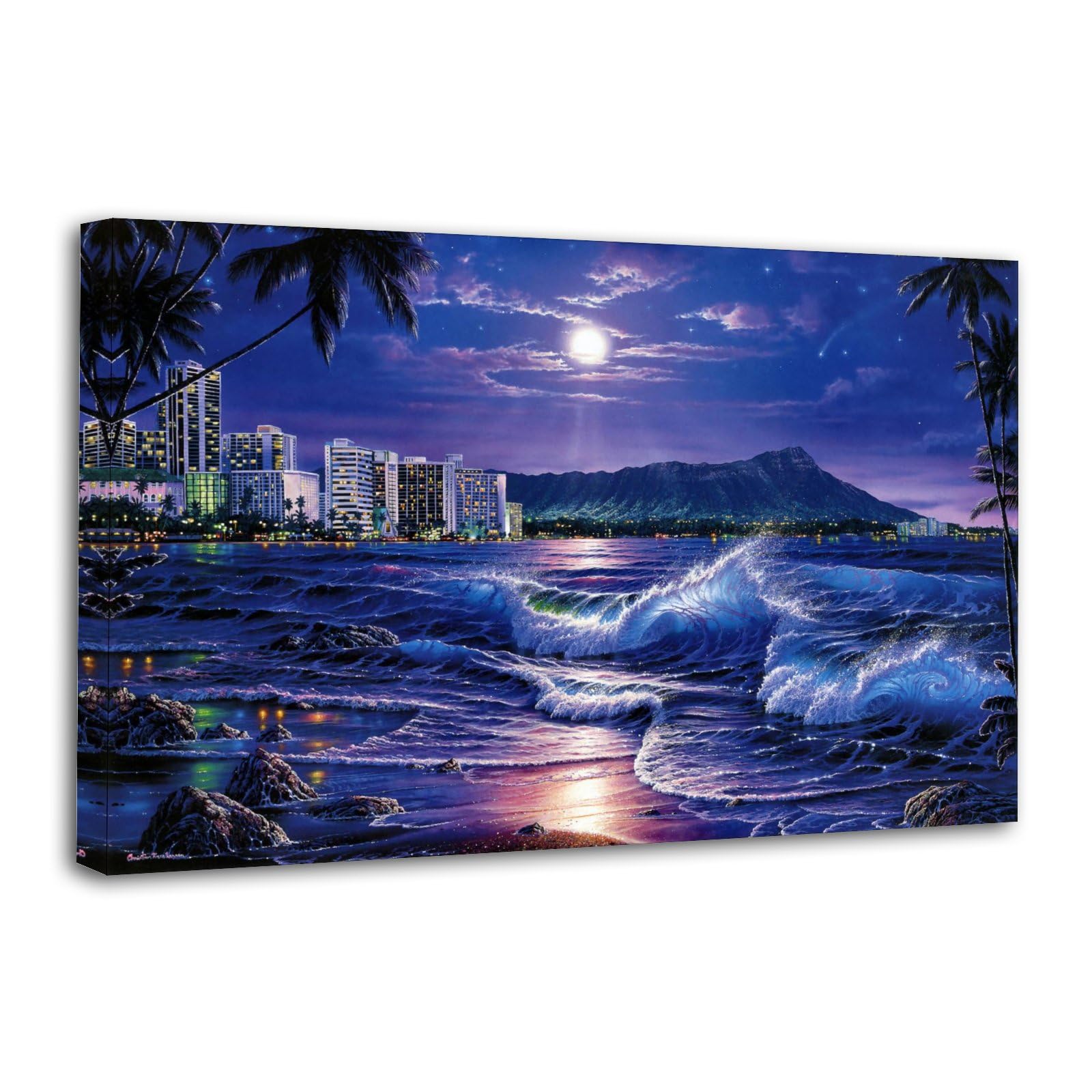 Amazon.com: Christian Riese Lassen Waikiki Romance Poster