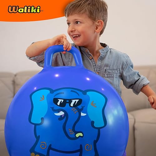 Miniatura 7 de Pelota para saltar rebotadora WALIKI TOYS azul Azul