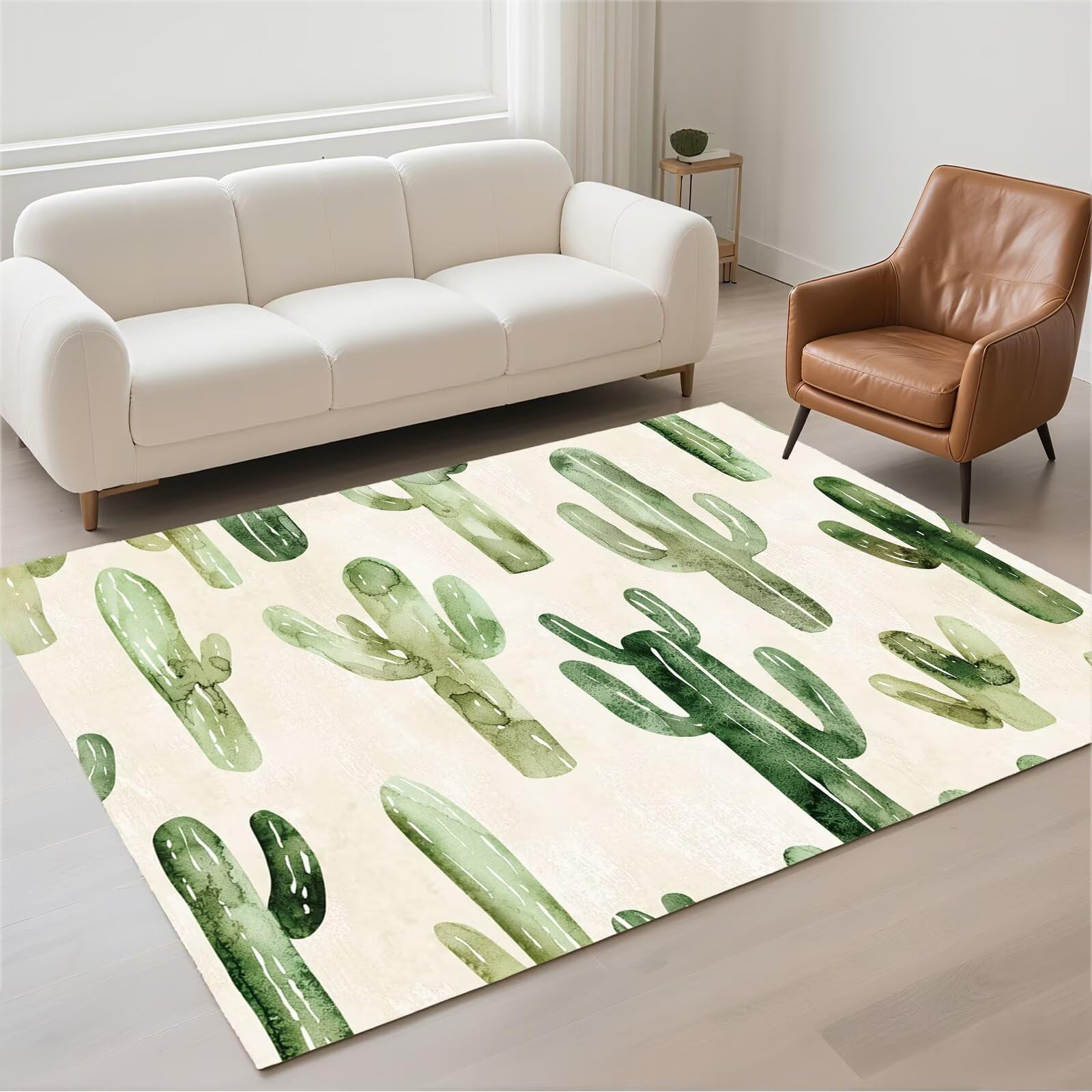 Grand tapis lavable en machine 120x180 antidérapant salon et chambre