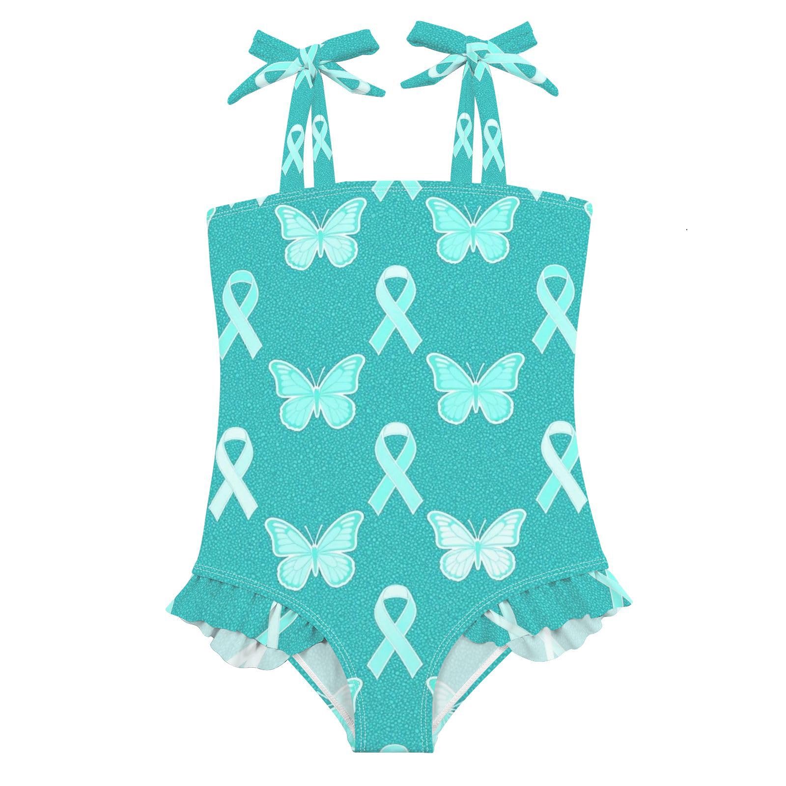 FRODOTGV Costume intero ad asciugatura rapida, costume da bagno per piscina, spiaggia, surf, per bambine