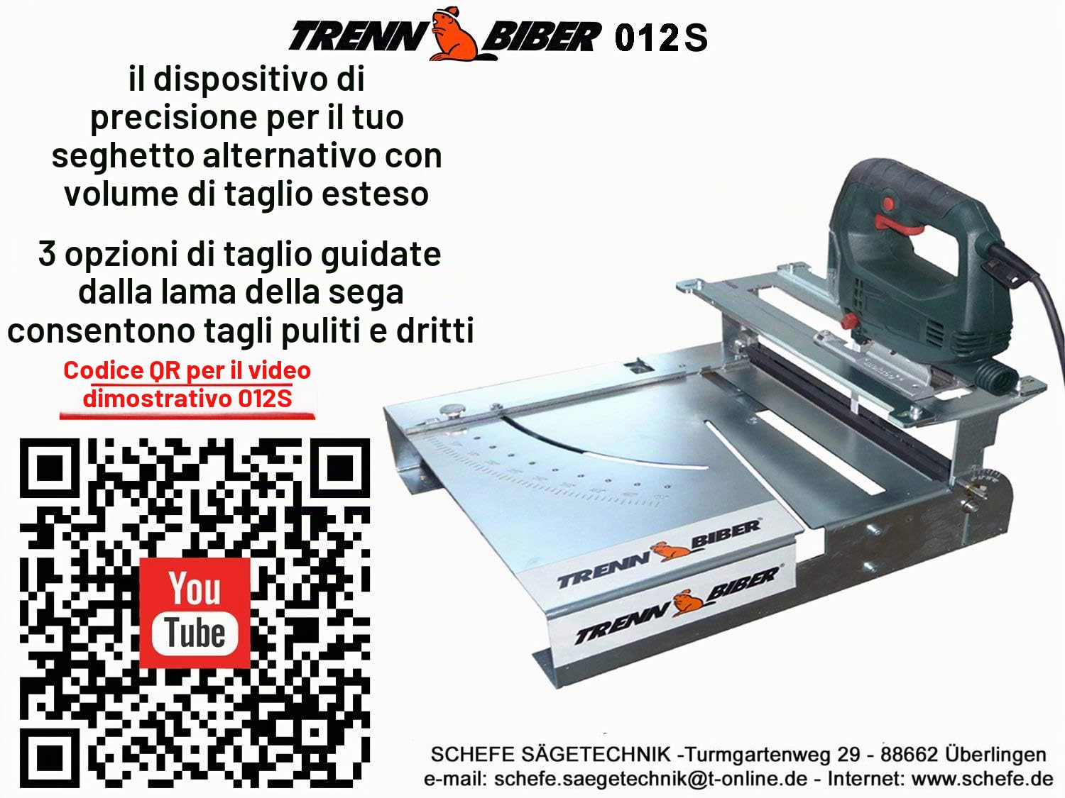 SEGHETTO ALTERNATIVO Banco sega taglio Beaver 012s tavolo per lame per seghetto alternativo come laminato Schneider, Legno Pannelli rimanenza di assi sega