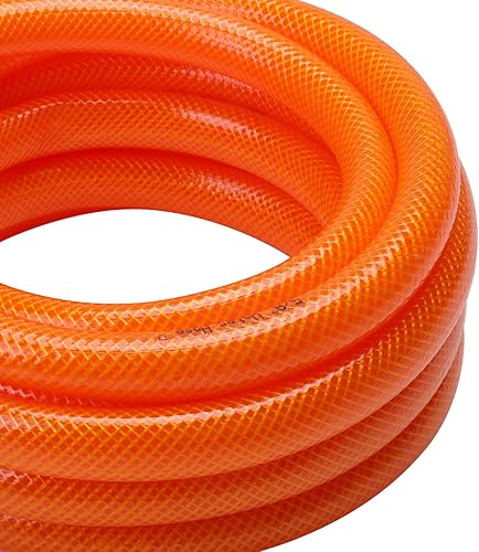 Miniatura 12 de Manguera de limpieza de tanque de agua negra, 5/8 pulgadas x 4 pies, naranja