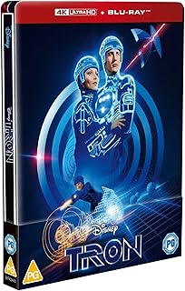 Tron (1982) - Limited Edition Steelbook (4K Ultra HD + Blu-ray) [Region Free]