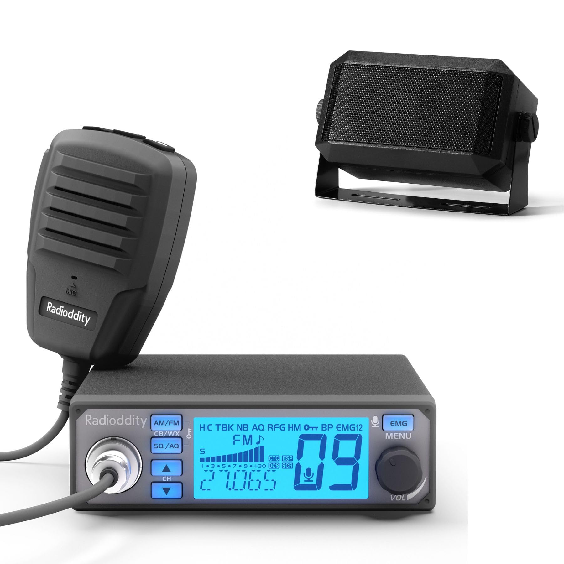 Amazon.com: Radioddity CB-500 CB Radio Mobile Transceiver with