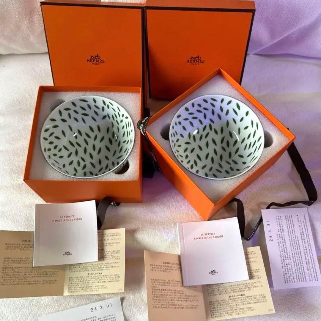 2個ボウル 〈ウォーク イン ザ ガーデン〉MM 2個ボウル 〈ウォーク