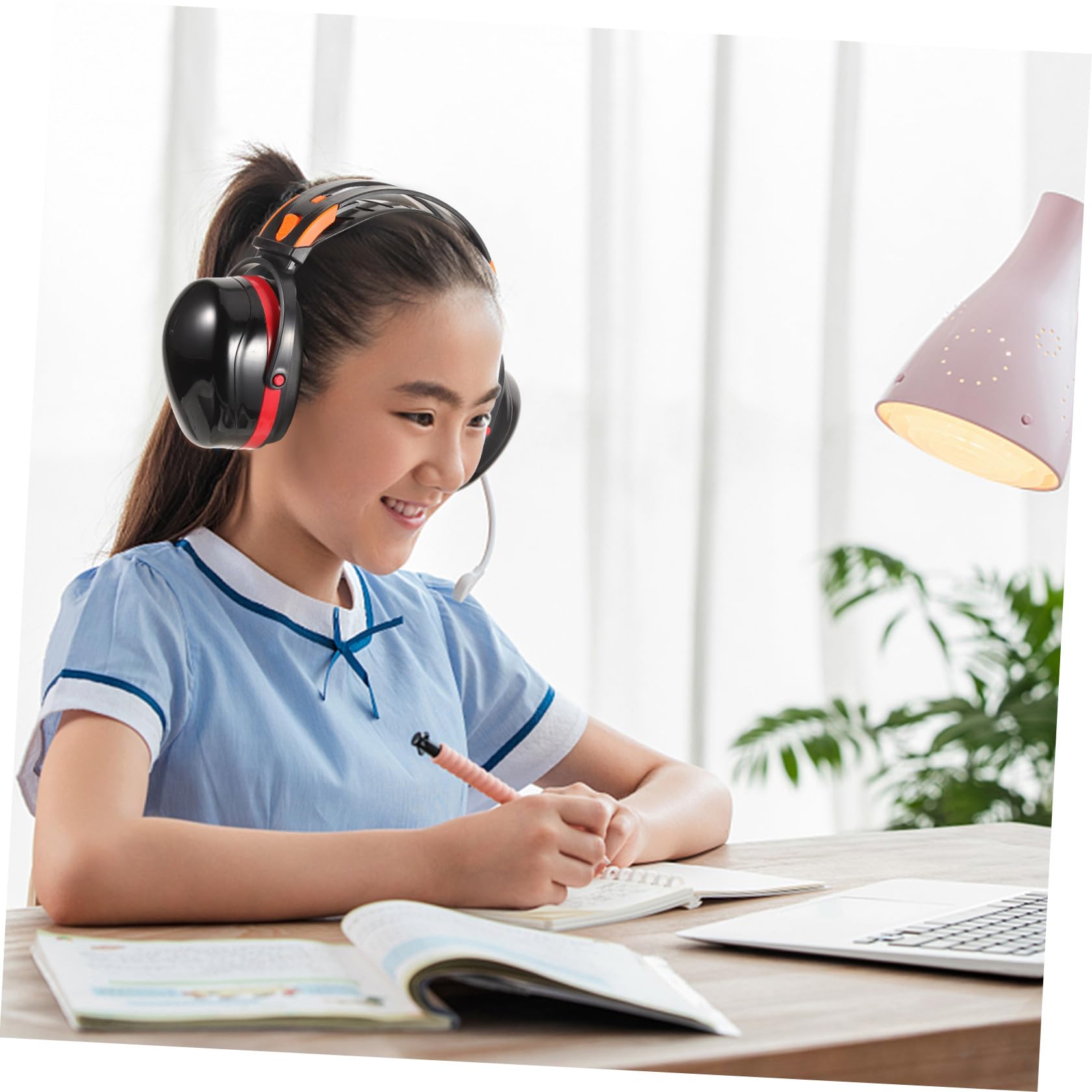 Uonlytech 4stücke Foldable Noise Reduction Earmuffs Für Geräuschdämpfende Kopfhörer Für Lernen Schlaf Und Lärmschutz Leichte Verstellbare Ohrenschützer