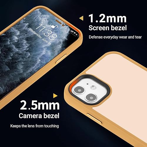 Miniatura 263 de Yriklso Strong Magnetic Case for iPhone 11 [Compatibilty with MagSafe] Protective Shockproof Cover Phone Case for iPhone 11 6.1" Frosted Purple