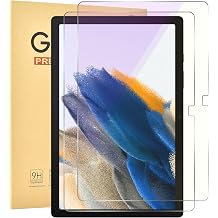 2 Pack Anti Blue Light Screen Protector for Samsung Galaxy Tab A8 [10.5 inch],9H Hardness Tempered Glass Film,Anti-uv,Eye Protection,Touch Sensitive,Anti-Scratch