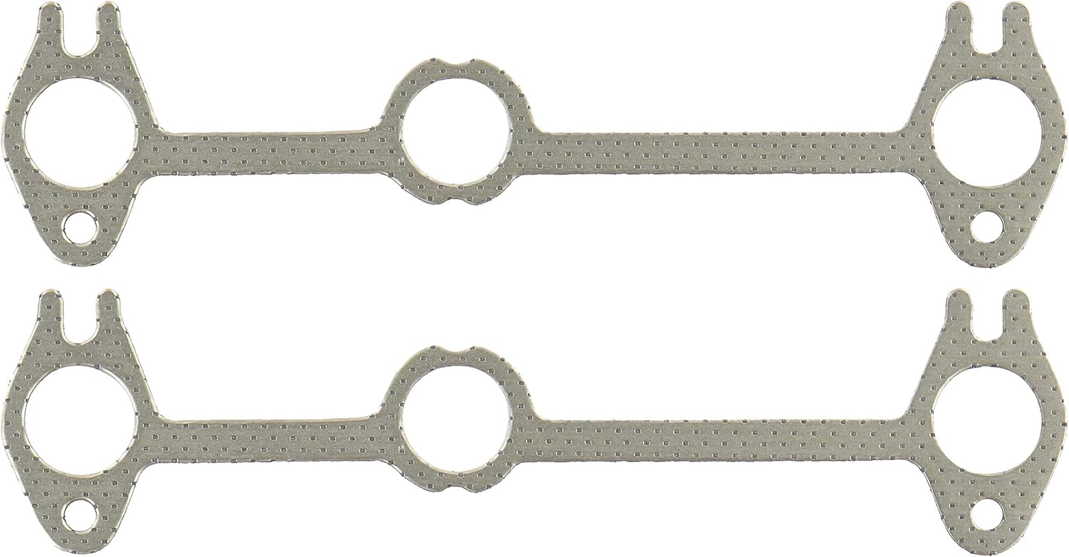 DNJ EG3114 Exhaust Manifold Gasket Set for 1985-1995 Chevrolet, GMC, Isuzu, Jeep, Oldsmobile, Pontiac Camaro, Cherokee, Comanche 2.8L-3.4L V6 12V OHV 2827cc