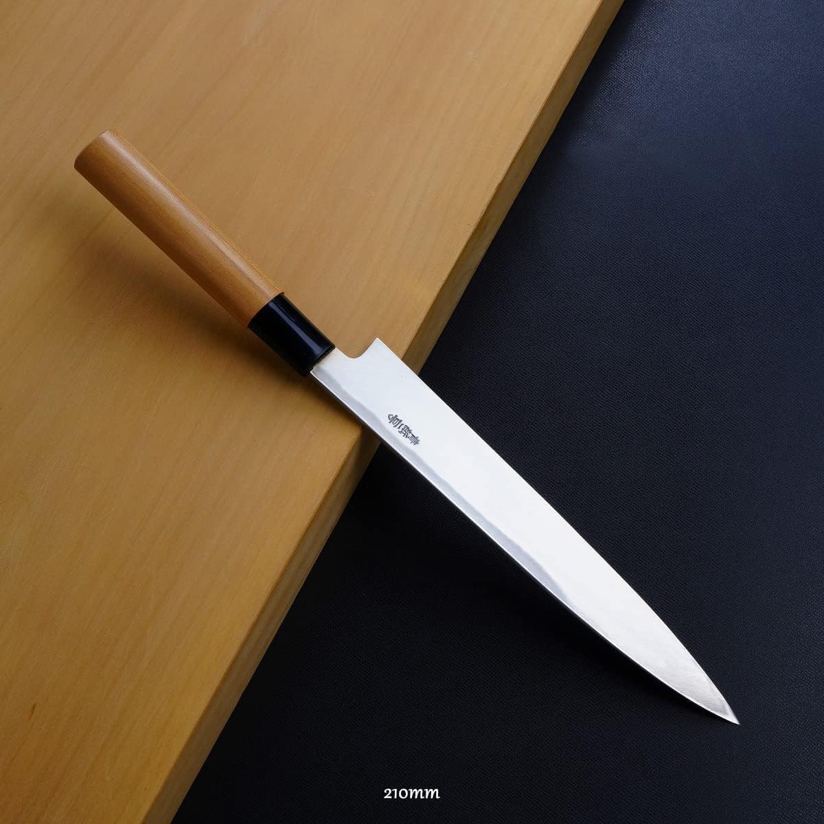 Sashimi Hocho (Yanagiba Kitchen Knife) 210mm(abt 8.3inch) for Right Hander, Blade Edge: Aogami Steel