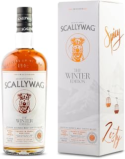 Scallywag Speyside Blended Malt Scotch Whisky Winter Limited Edition Orange Wine Cask Finish Cask Strength Whisky 539 ABV 70cl