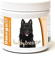 Vista 79 de Healthy Breeds Schnauzer en miniatura Omega HP Ácido graso para piel y pelaje Masticables suaves 60