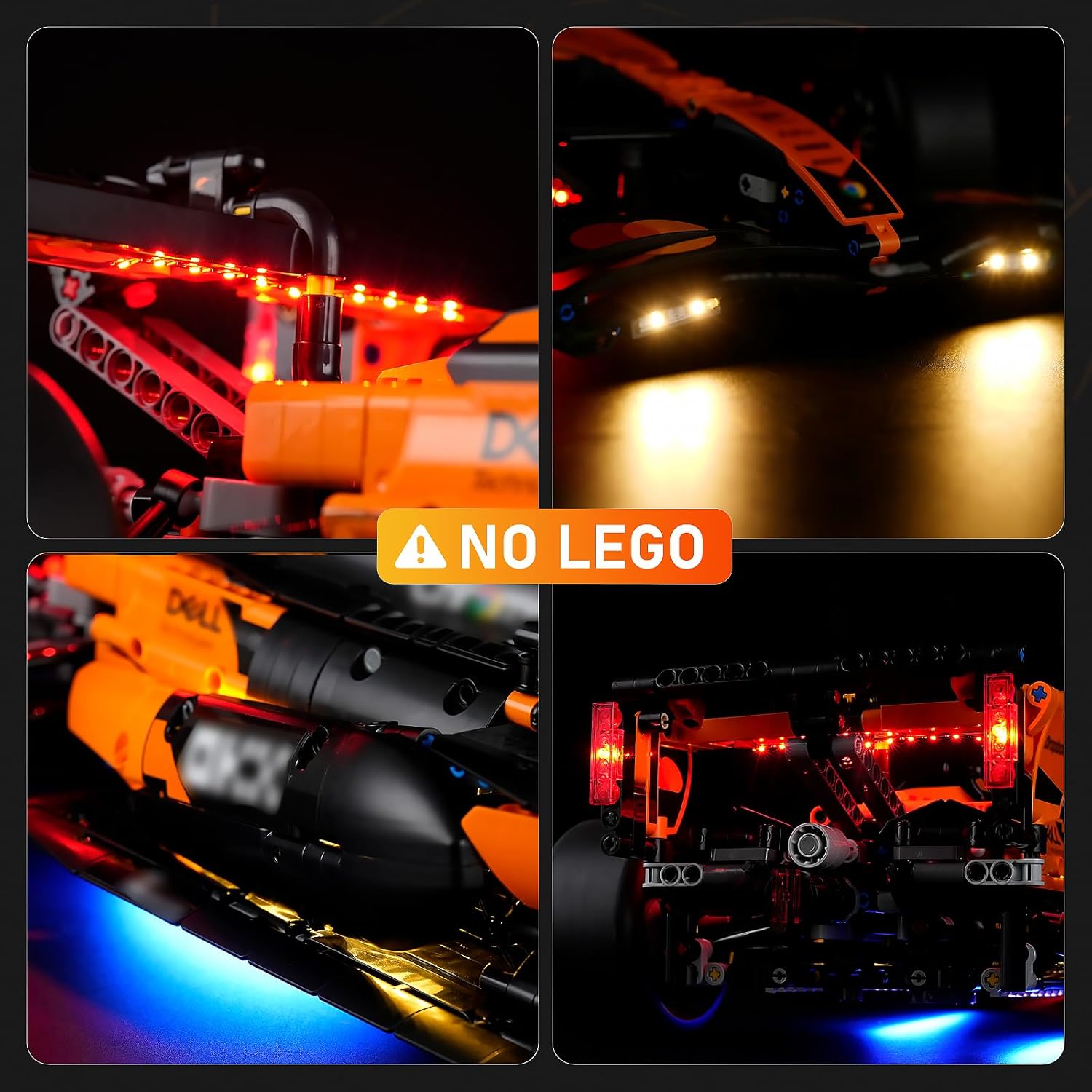 LIGHTAILING Led Light for Lego-42228 Technic McLaren F1 - Easy Install, Hidden Wiring, Home Decor & Gift-Ready (Model Not Included)